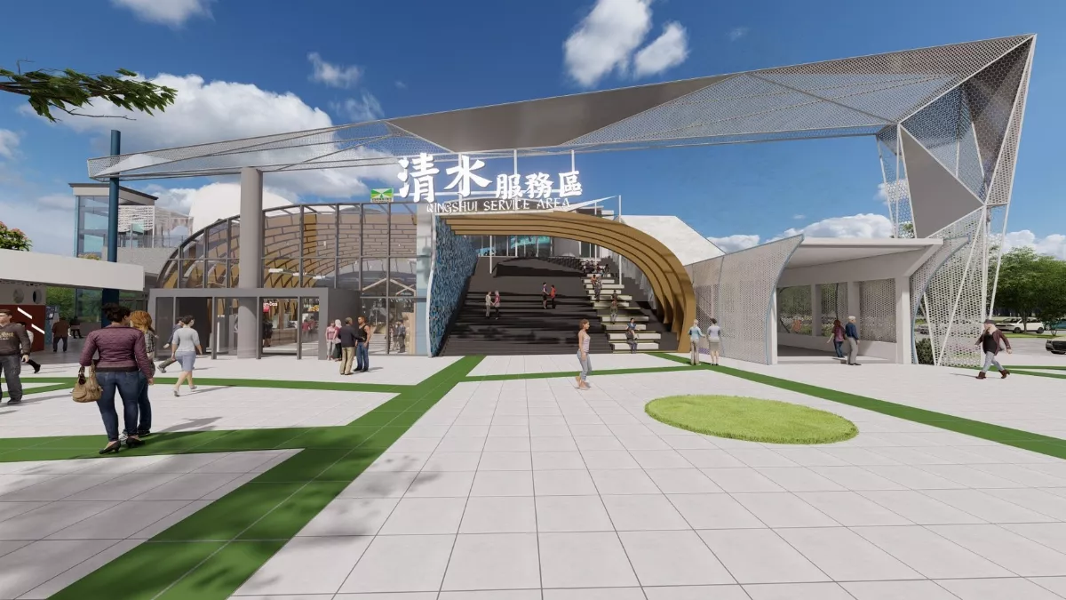 清水服務區本月試營運 12月全面啟用